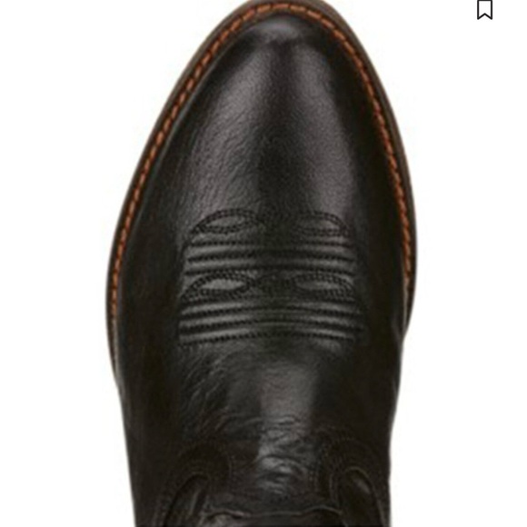 Ariat Women's Black Leather Ankle Boots - Picture 10 of 14